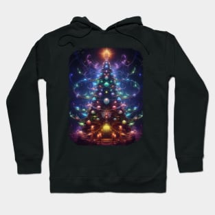 Fantastical Bright Christmas Tree Hoodie